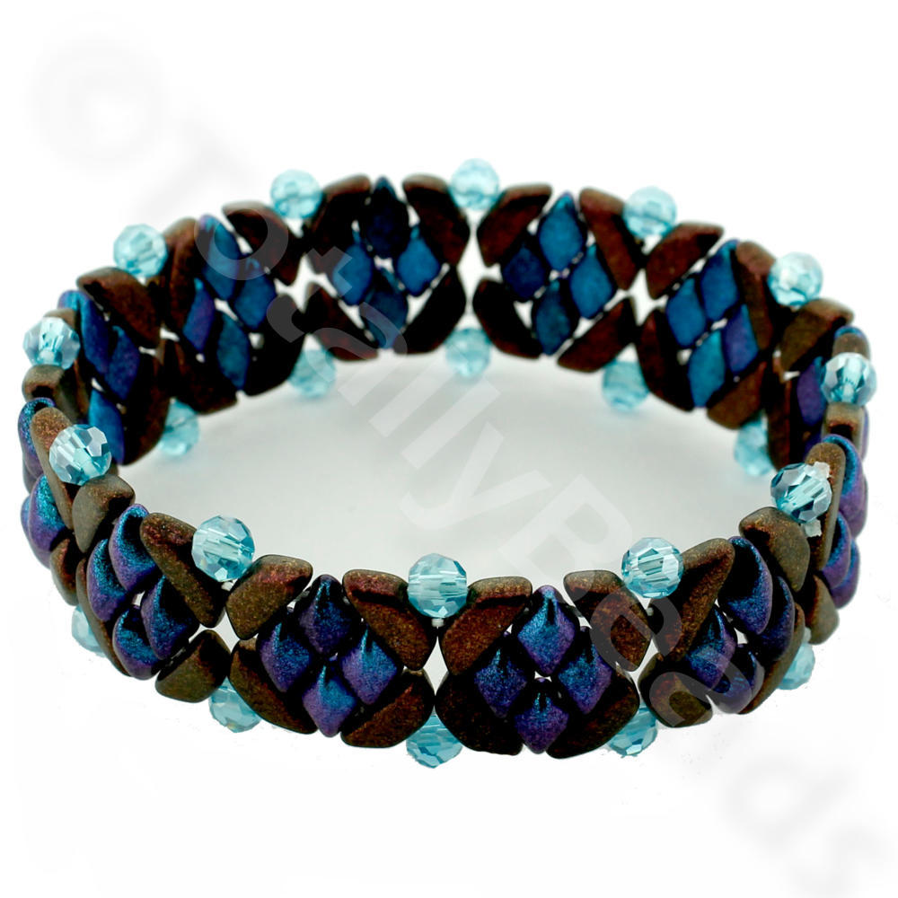 Gabriella Bracelet Bead Bundle - Metallic Blue