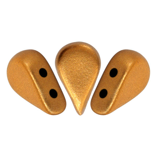 Amos Puca Beads 10g - Bronze Gold Mat