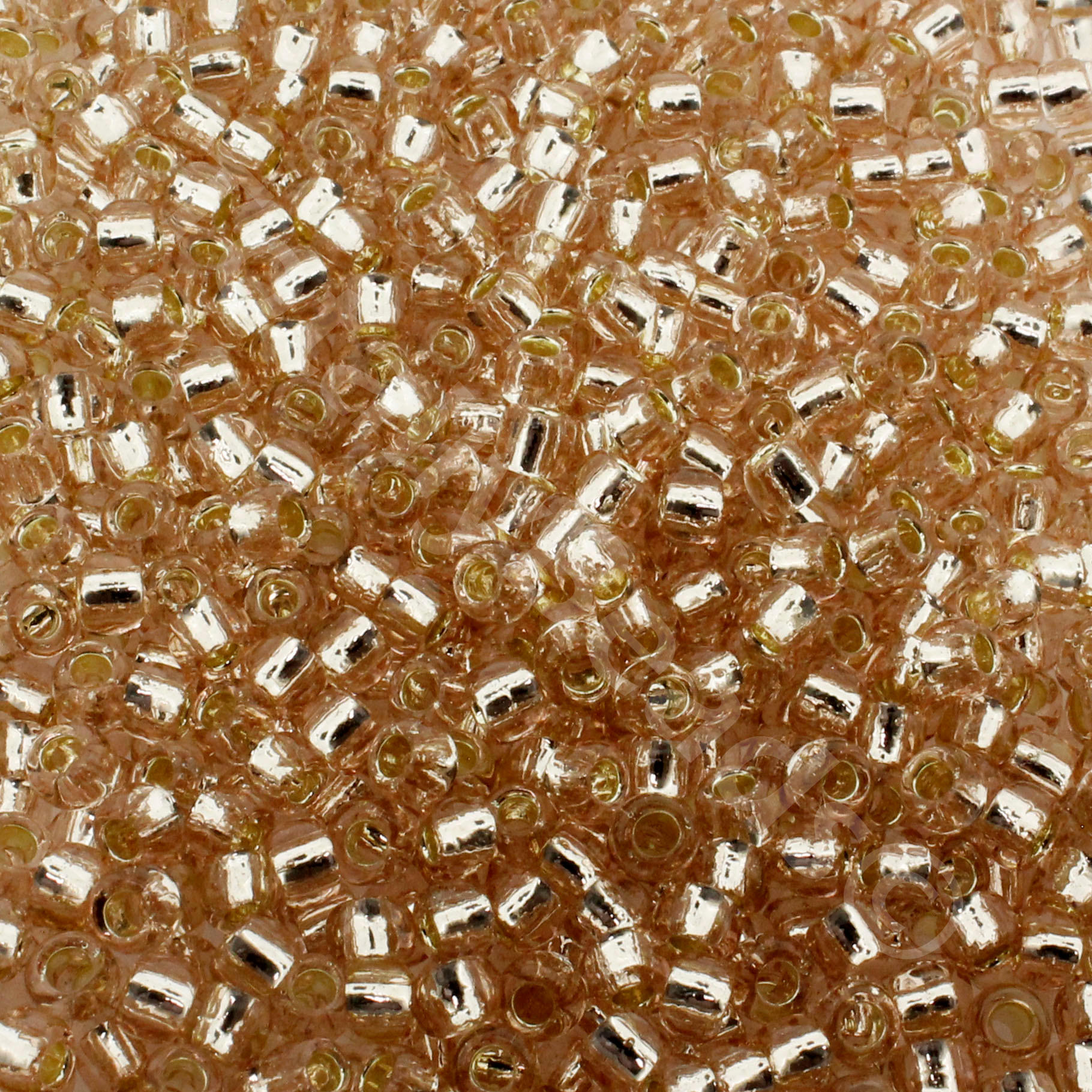 Toho Size 6 Seed Beads 10g - Silver Lined Rosaline