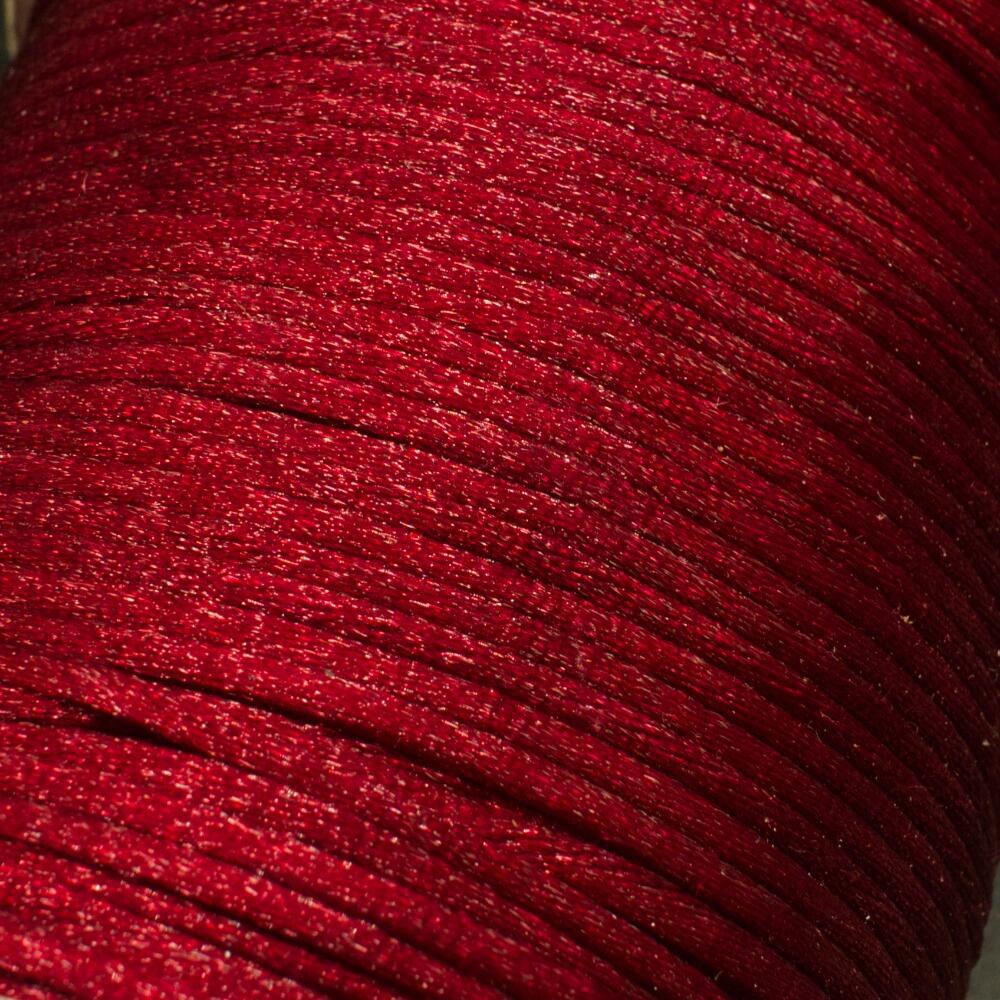 Rattail Cord 2mm 5 metres   Burgundy for jewellery making