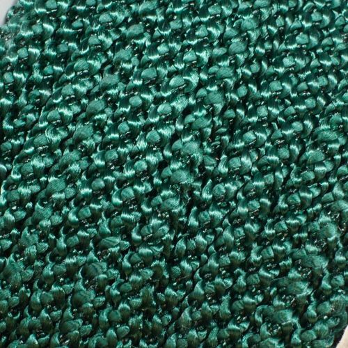 Woven Rattail Cord 3mm 5 metres   Dark Green for jewellery making