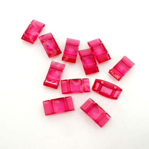 Carrier Beads 19x9x5mm 20pcs - Fuschia