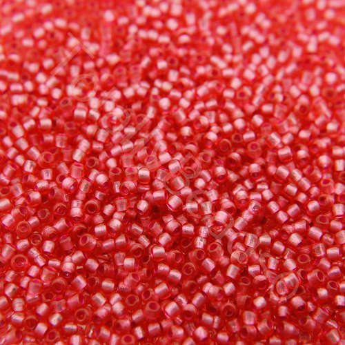 Toho Size 11 Seed Beads 10g - Silver Almond Blossom