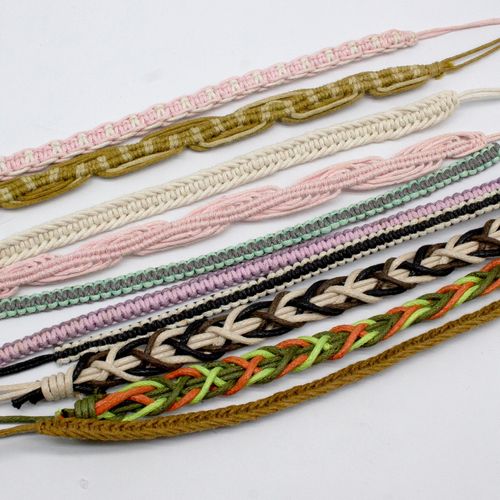 Friendship Bracelets Assorted Pack 10pcs for jewellery making