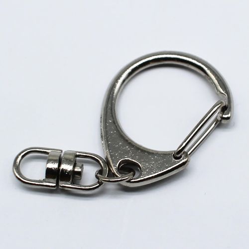 Snap Ring 32mm Rhodium for jewellery making