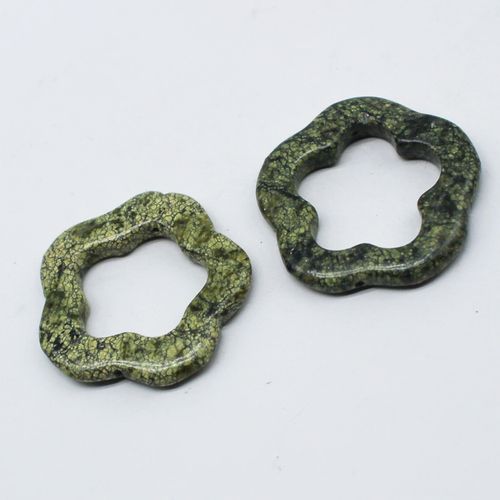 33mm resin druzy bead — sparkling cabochon-style stone ideal for jewelry making, pendants, and craft designs