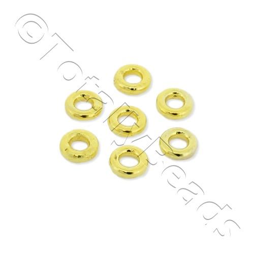 Closed Ring - 4mm - Gold Plated