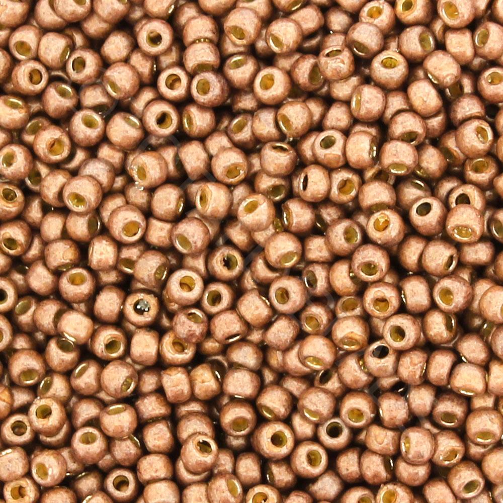 Toho Size 11 Seed Beads 10g - Galvanised Matte Mauve
