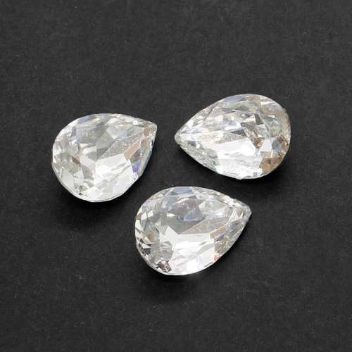 14mm resin Rivoli stone crystal — faceted round crystal-style cabochon ideal for jewelry making, settings, and crafts