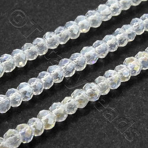Crystal Rondelle 2.5x3.5mm - Clear AB 150pc