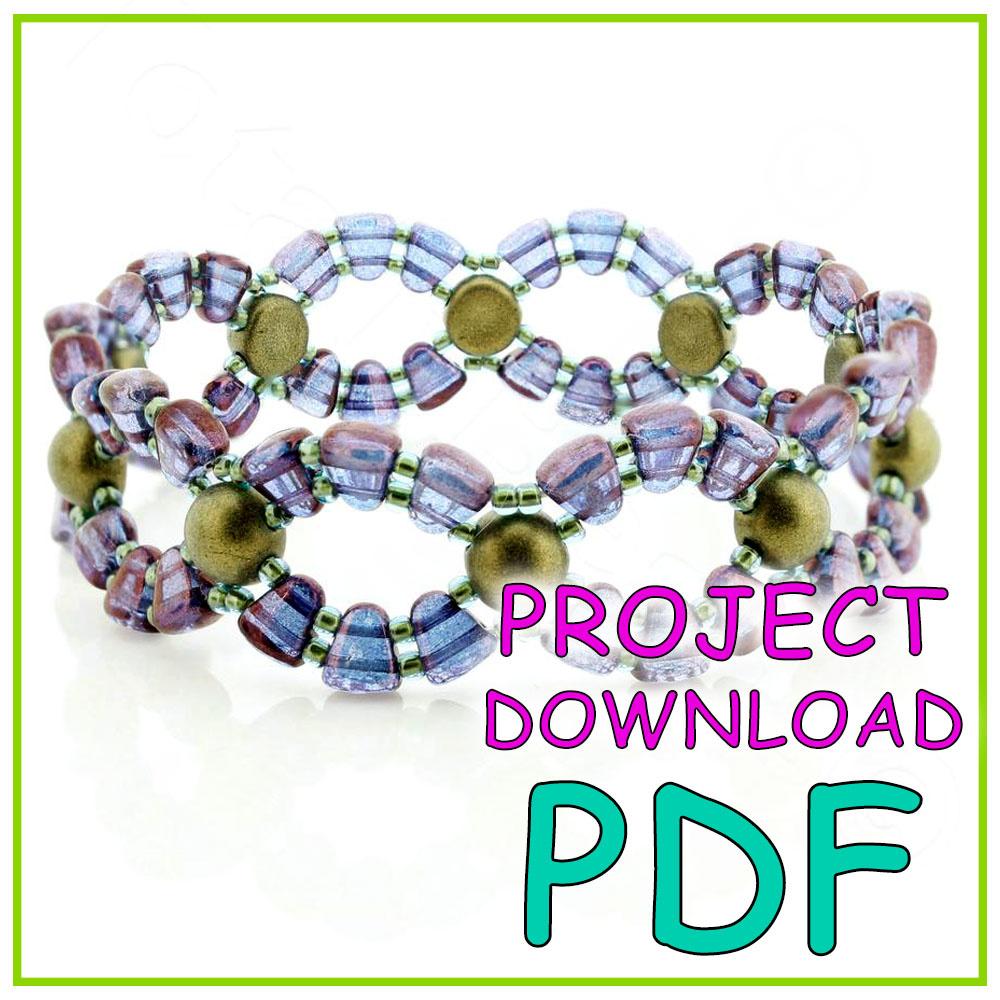 Nib Bit Curve Bracelet - Download Instructions