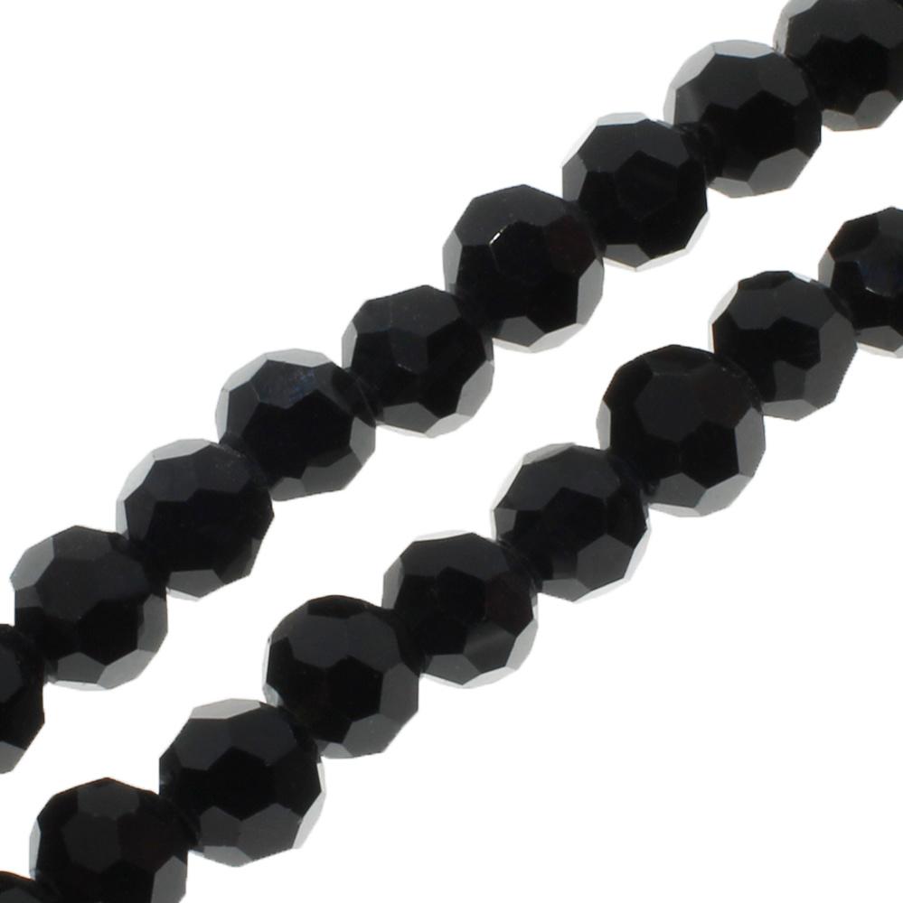 thumbnail image 2 of 50 Vintage Aged Jet Black Plated Brass Round Smooth Beads – 6mm, 1.5mm Hole 2 of 5