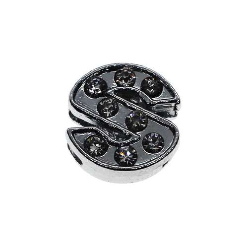 Slider Letter Bead - S