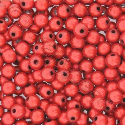 Miracle Beads - 5mm 80pcs Round Red