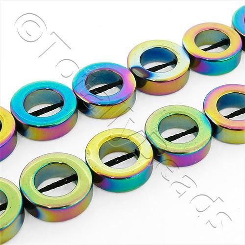 12mm hematite beads — for jewelry making, crafting, and beadwork projects