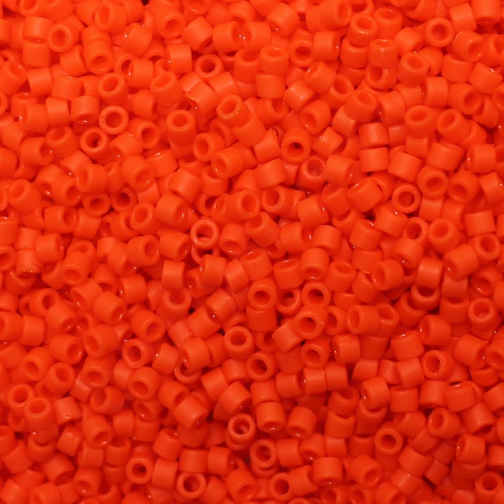 Toho Treasure Size 11 5g - Opaque Frost Sunset Orange