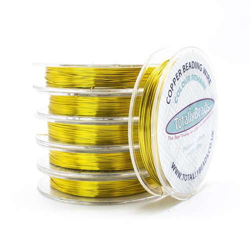 Copper Wire 0.4mm Gold Plated (50m) CR