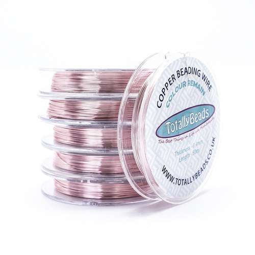 Copper Wire 0.4mm Rose Gold (50m) CR
