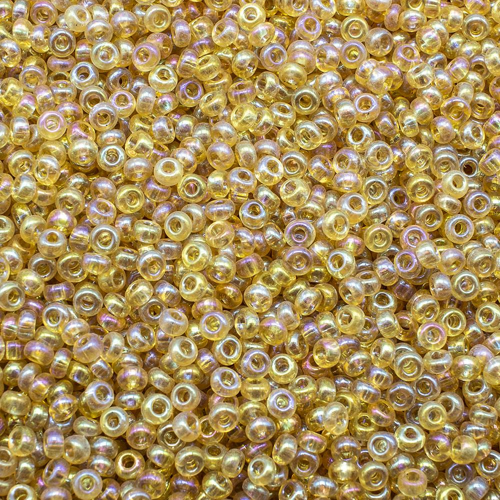 FGB Seed Beads Size 12 Trans Rainbow Sunrise - 50g
