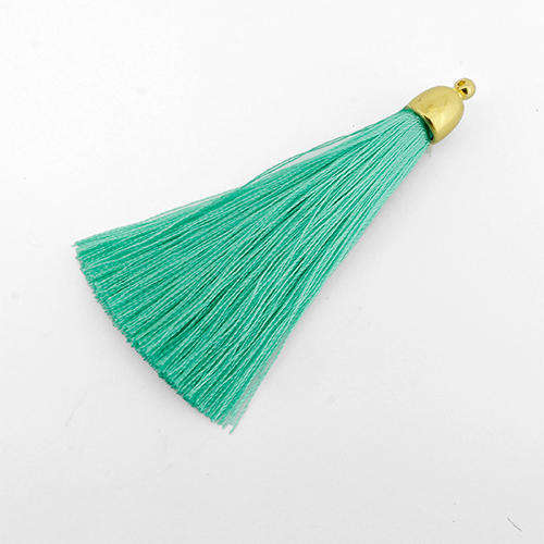 Gold Tassel - Mint