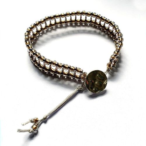 Billy Bracelet gold bracelet making kit — DIY set with beads and instructions for creating handmade jewelry