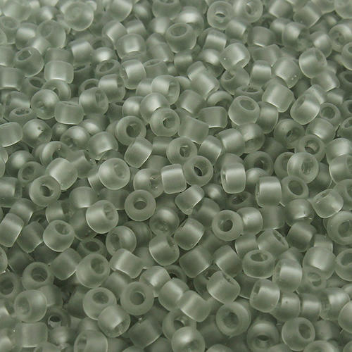 Toho Size 8 Seed Beads 10g -  Trans Frost Lt Grey
