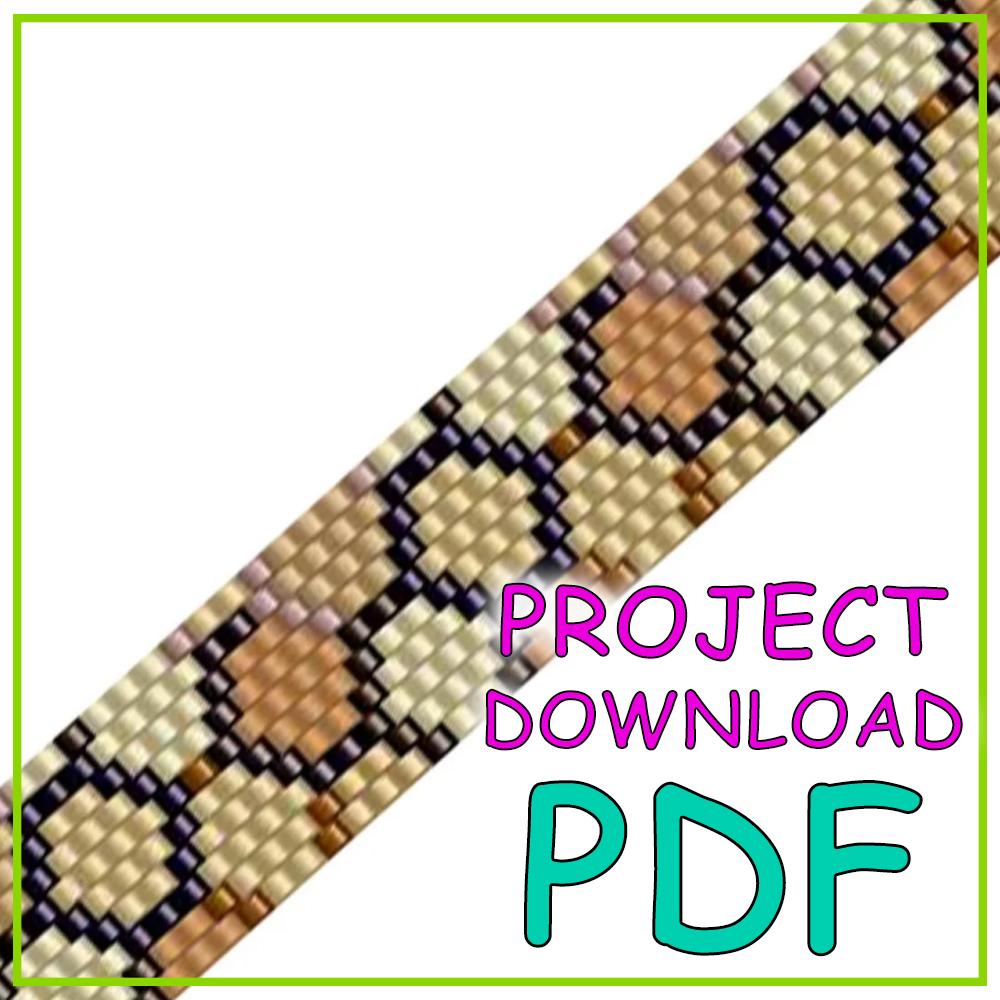 Treasure Bracelet Ambers Pattern Download - PDF Instructions