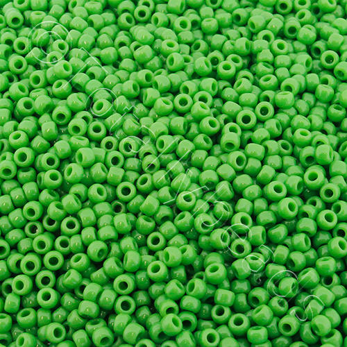 Toho Size 11 Seed Beads 10g - Opaque Mint Green