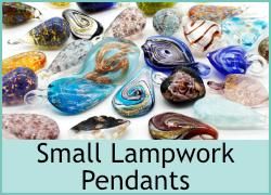 Small Lampwork Pendants