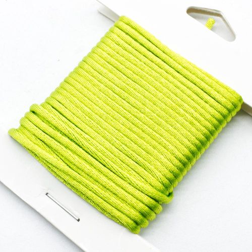 Rattail Cord 1.5mm Green - 5m