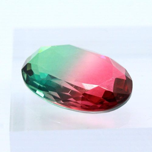 Crystal Oval Cabochons 30x20mm - Fuschia Teal