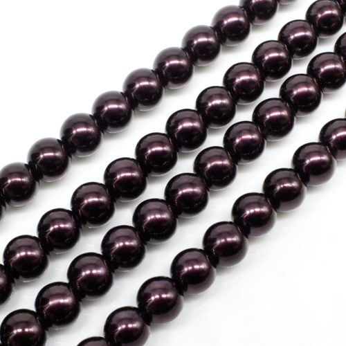 100 Perline Di Vetro Miste 6mm – Colori Assortiti – Perline A Sfera Per Creare Gioielli Libbyshouse