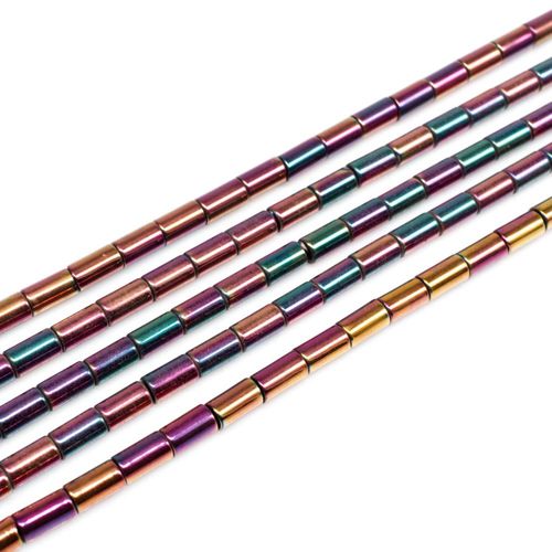 3x5mm hematite beads — for jewelry making, crafting, and beadwork projects