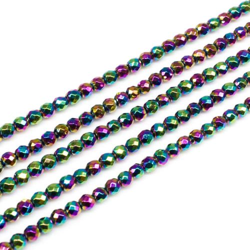 3mm hematite beads — for jewelry making, crafting, and beadwork projects