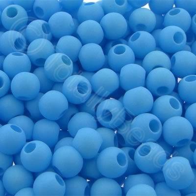 Acrylic Beads 6x5mm - Blue