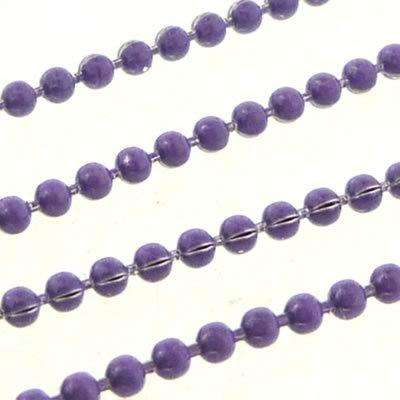 Ball Chain 1.5mm - Purple - 1m