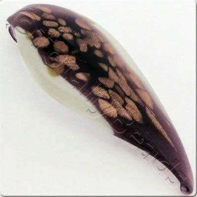 Lampwork Pendant - Shield 65mm - LPP40