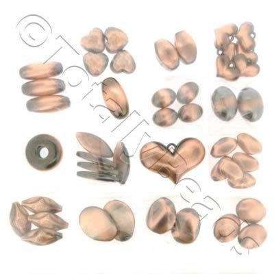 Acrylic Red Copper Mixed Pack - 15 Bags