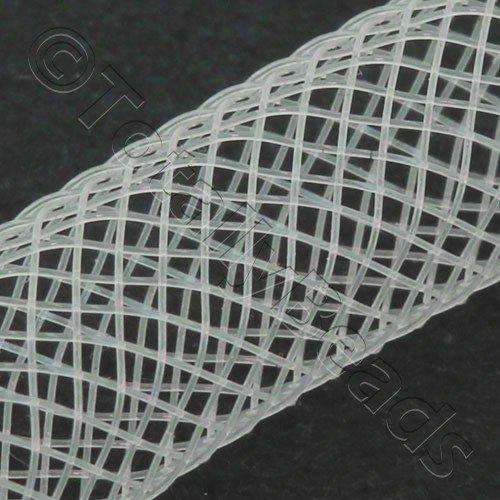 Nylon Mesh Tubing 8mm Ivory - 3m pck