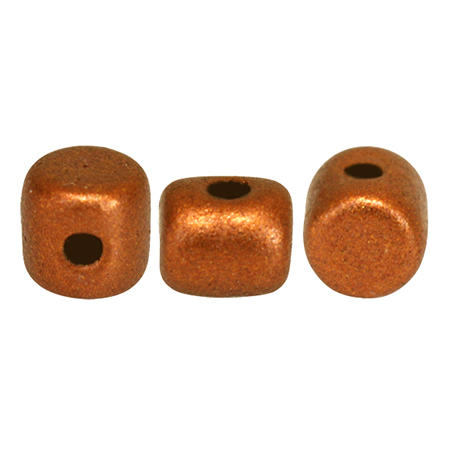 Minos Puca Beads 5g - Copper Gold Mat