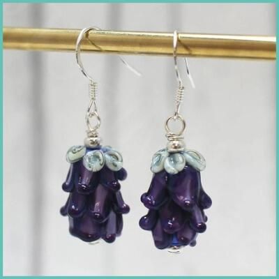 Lampwork Earrings - 12th September