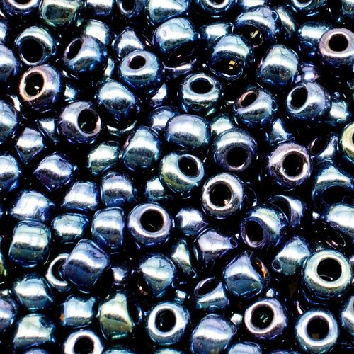 Toho Size 3 Seed Beads 10g   Metallic Cosmos 5 x 4mm for jewellery making