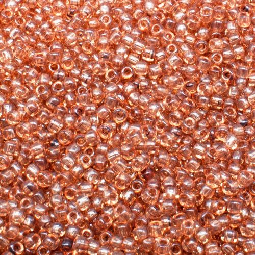 Toho Size 11 Seed Beads 10g   Trans. Hazelnut 6mm for jewellery making