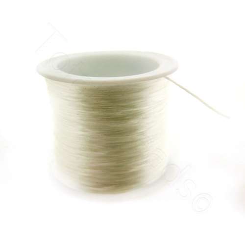 Elastic Flat Clear - 0.5mm - 80m