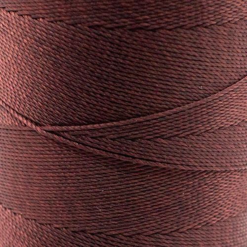 Micro Macrame Cord 9ply 0.3mm 7 metres   Brown for jewellery making
