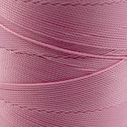Micro Macrame Cord 9ply 0.3mm 7 metres   Pink for jewellery making