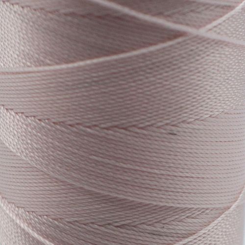 Micro Macrame Cord 6ply 0.2mm 9 metres   Light Pink for jewellery making