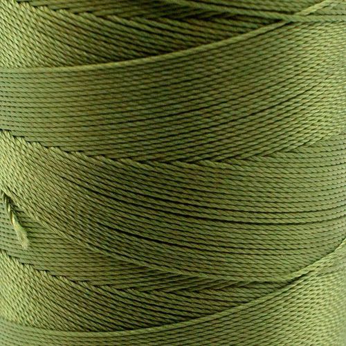 Micro Macrame Cord 6ply 0.2mm 9 metres   Olive for jewellery making