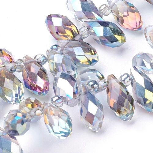 12mm crystal beads secret garden, pack of 90 — faceted for jewelry making and beadwork