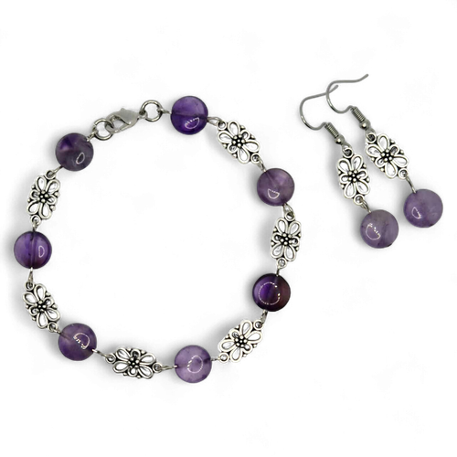 Sybille Gemstone Bracelets   Amethyst for jewellery making